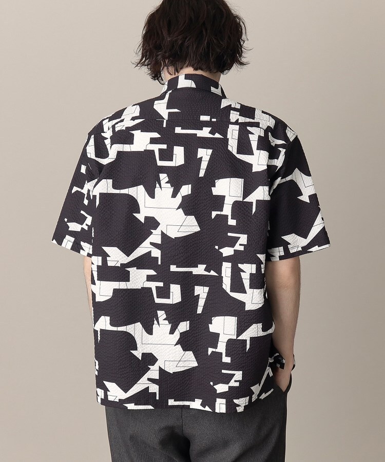 ザ ショップ ティーケー（メンズ）(THE SHOP TK(Men))のシアサッカーメッシュシャツ32