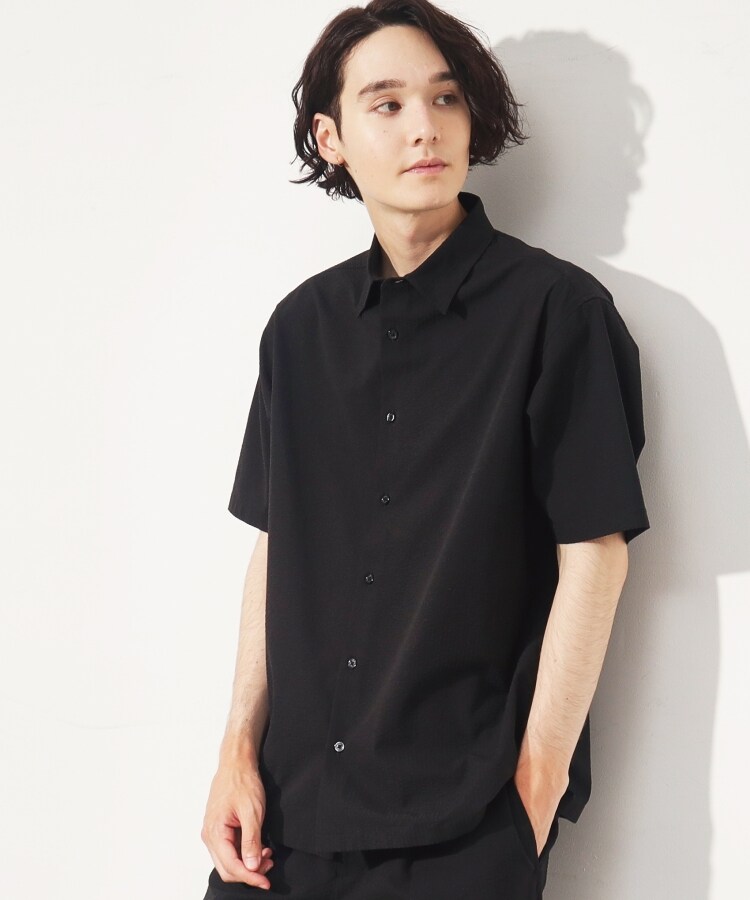 ザ ショップ ティーケー（メンズ）(THE SHOP TK(Men))のシアサッカーメッシュシャツ1