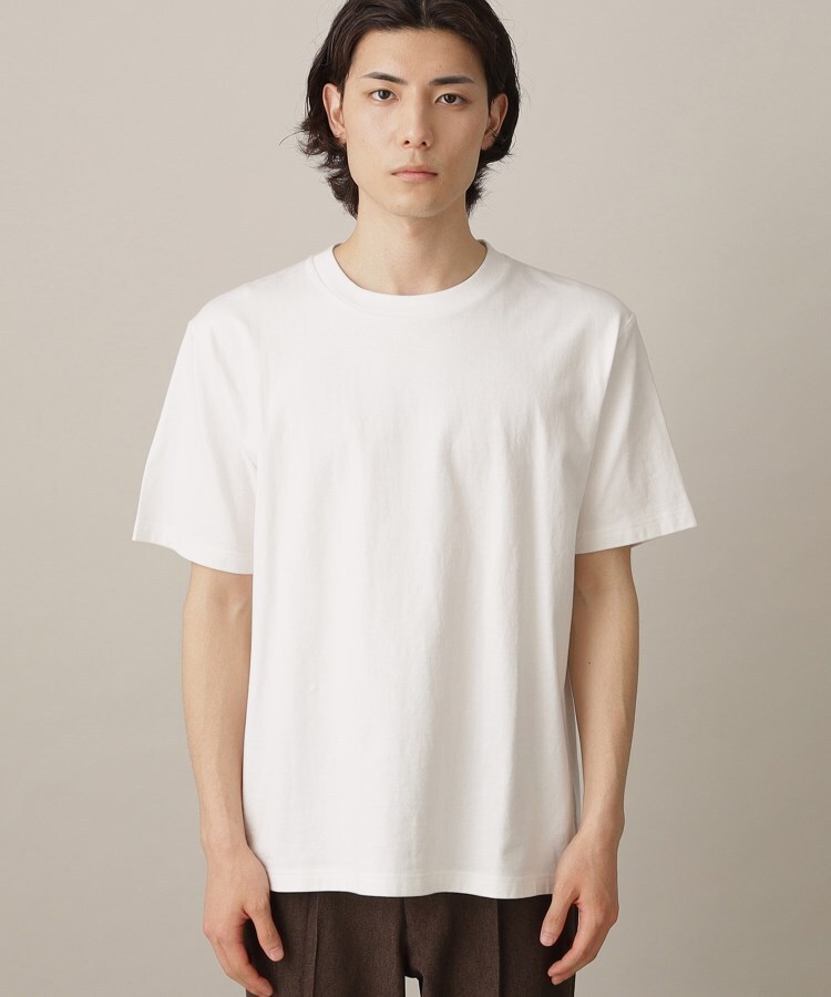 ザ ショップ ティーケー（メンズ）(THE SHOP TK(Men))の【メッシュシャツ＋半袖Tシャツ セットアイテム】レースシアールーズ半袖シャツ10