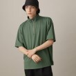 ザ ショップ ティーケー（メンズ）(THE SHOP TK(Men))の【接触冷感】ポンチハーフジッププルオーバー グリーン(024)