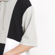 ザ ショップ ティーケー（メンズ）(THE SHOP TK(Men))のパネルブロッキング5分袖パーカー5