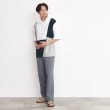 ザ ショップ ティーケー（メンズ）(THE SHOP TK(Men))のパネルブロッキング5分袖パーカー10