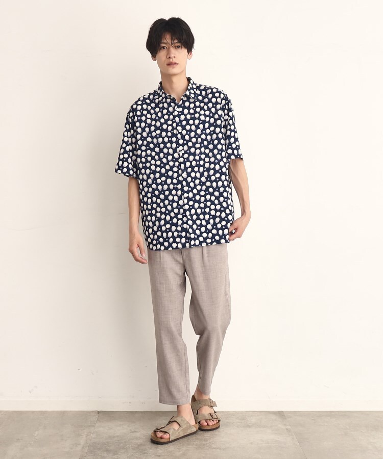 ザ ショップ ティーケー（メンズ）(THE SHOP TK(Men))のドットプリント半袖シャツ17