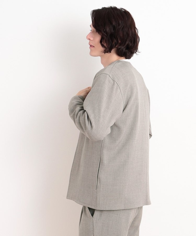 CAVIAN/キャビアン】リサイクルシャークスキンノーカラー CAVIAN/キャビアン】リサイクルシャークスキンノーカラー
