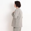 ザ ショップ ティーケー（メンズ）(THE SHOP TK(Men))の【CAVIAN/キャビアン】リサイクルシャークスキンノーカラーカーディガン セットアップ可3