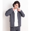 ザ ショップ ティーケー（メンズ）(THE SHOP TK(Men))の【CAVIAN/キャビアン】リサイクルシャークスキンノーカラーカーディガン セットアップ可12