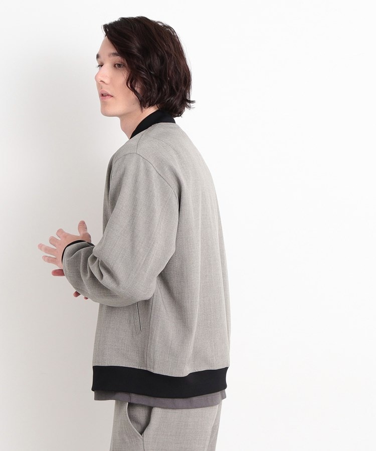 CAVIAN/キャビアン】リサイクルシャークスキンジップブルゾン
