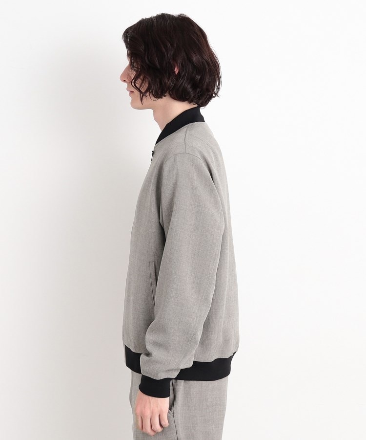 CAVIAN/キャビアン】リサイクルシャークスキンジップブルゾン CAVIAN/キャビアン】リサイクルシャークスキンジップブルゾン