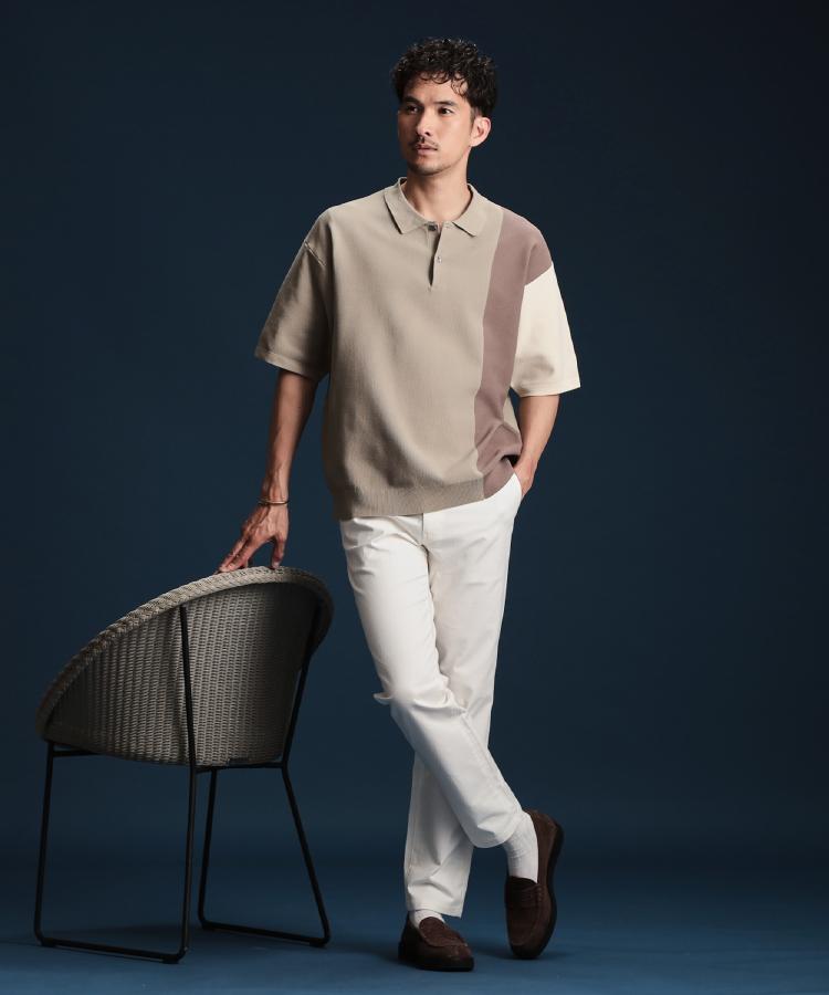 ザ ショップ ティーケー（メンズ）(THE SHOP TK(Men))の7DAYSパンツCOOL【接触冷感/ストレッチ/洗濯機OK】2