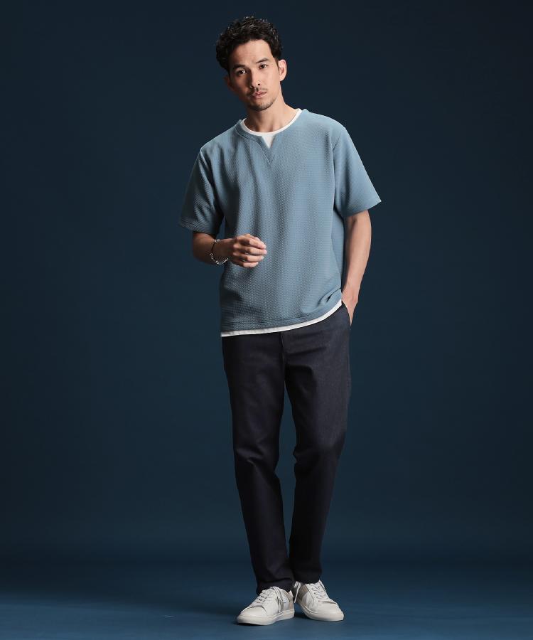 ザ ショップ ティーケー（メンズ）(THE SHOP TK(Men))の7DAYSパンツCOOL【接触冷感/ストレッチ/洗濯機OK】15
