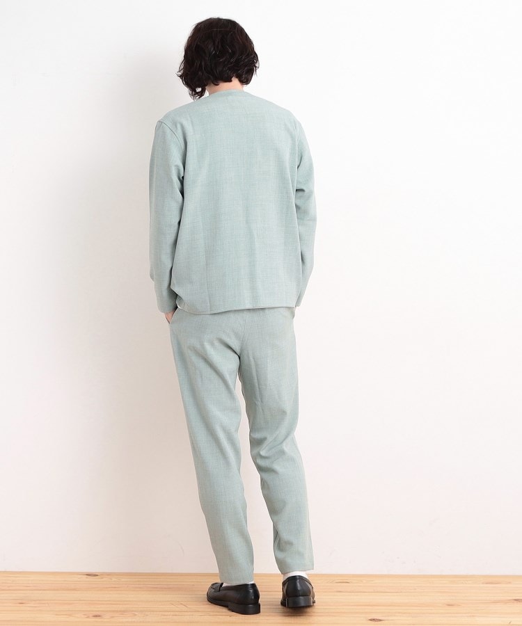 ザ ショップ ティーケー（メンズ）(THE SHOP TK(Men))の【CAVIAN/キャビアン】リサイクルシャークスキンイージーパンツ セットアップ可17