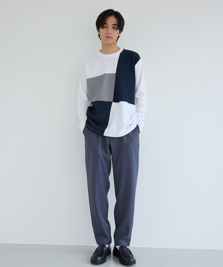 CAVIAN/キャビアン】リサイクルシャークスキンイージーパンツ CAVIAN/キャビアン】リサイクルシャークスキンイージーパンツ