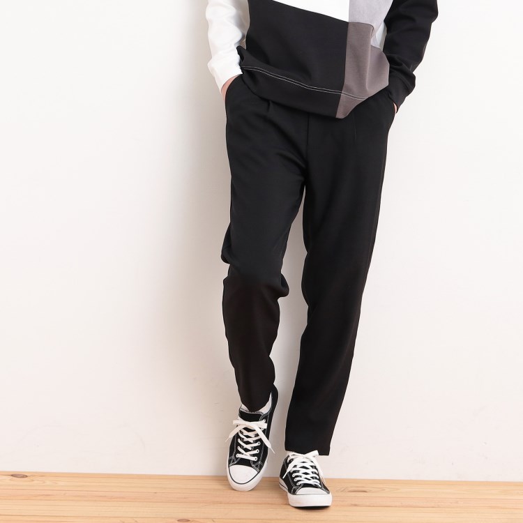 ザ ショップ ティーケー（メンズ）(THE SHOP TK(Men))の【CAVIAN/キャビアン】リサイクルシャークスキンイージーパンツ セットアップ可 フルレングスパンツ