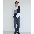 ザ ショップ ティーケー（メンズ）(THE SHOP TK(Men))の【CAVIAN/キャビアン】リサイクルシャークスキンイージーパンツ セットアップ可5