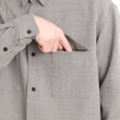 ザ ショップ ティーケー（メンズ）(THE SHOP TK(Men))の【CAVIAN/キャビアン】リサイクルシャークスキンダブルフラップシャツ セットアップ可20