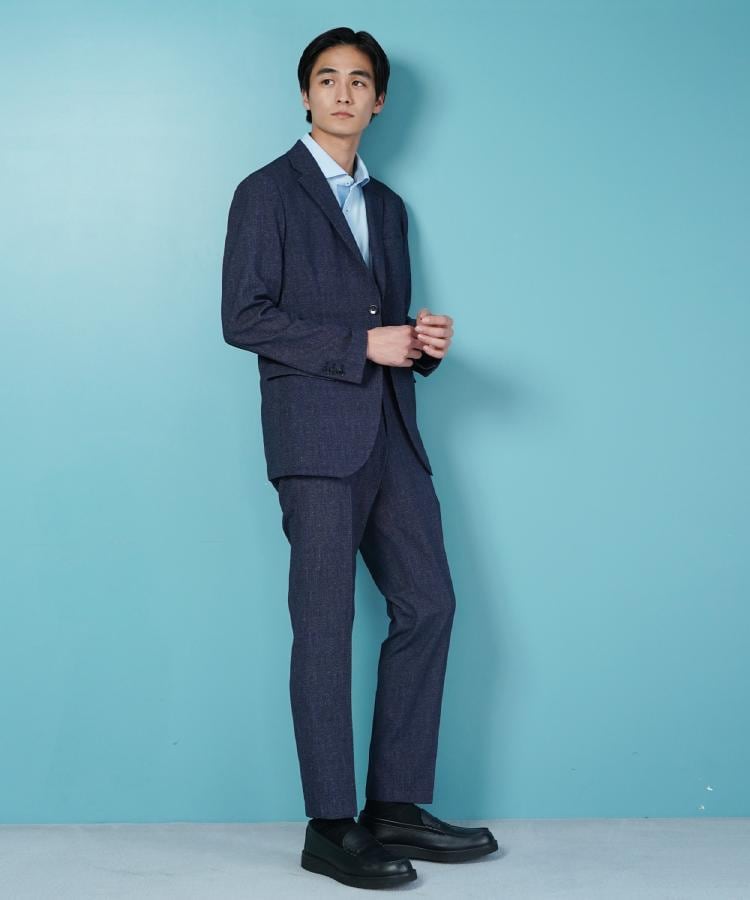ザ ショップ ティーケー（メンズ）(THE SHOP TK(Men))のAVANT AIR メッシュスラックス セットアップ可14