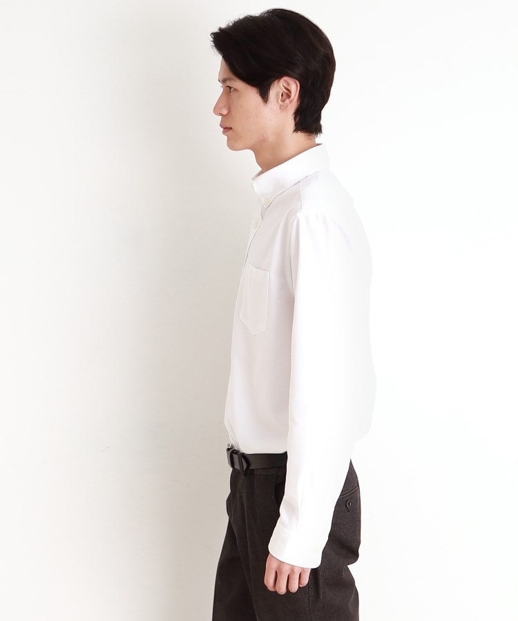 ザ ショップ ティーケー（メンズ）(THE SHOP TK(Men))の瞬乾オックスシャツ 速乾素材／ON・OFF対応1