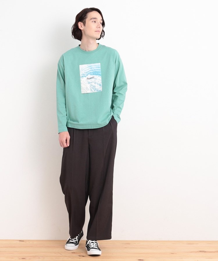ザ ショップ ティーケー（メンズ）(THE SHOP TK(Men))のオーガニックコットンフォトプリントTシャツ7