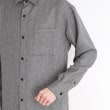 ザ ショップ ティーケー（メンズ）(THE SHOP TK(Men))のウールライクへリンボンシャツ リラックスシルエット17