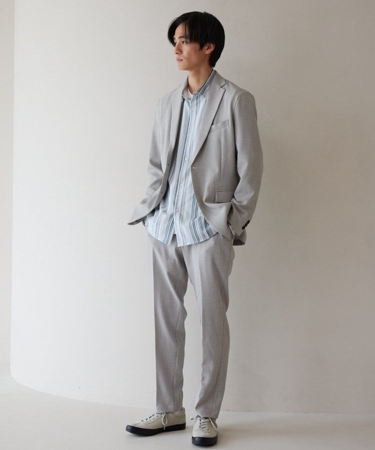 CAVIAN/キャビアン】リサイクルシャークスキンテーラード CAVIAN/キャビアン】リサイクルシャークスキンテーラード