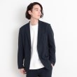 ザ ショップ ティーケー（メンズ）(THE SHOP TK(Men))の【CAVIAN/キャビアン】リサイクルシャークスキンテーラードジャケット セットアップ可 ネイビー(094)