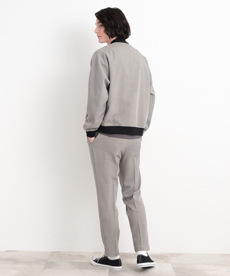 ザ ショップ ティーケー（メンズ）(THE SHOP TK(Men))の【CAVIAN/キャビアン】リサイクルシャークスキンスラックス セットアップ可10