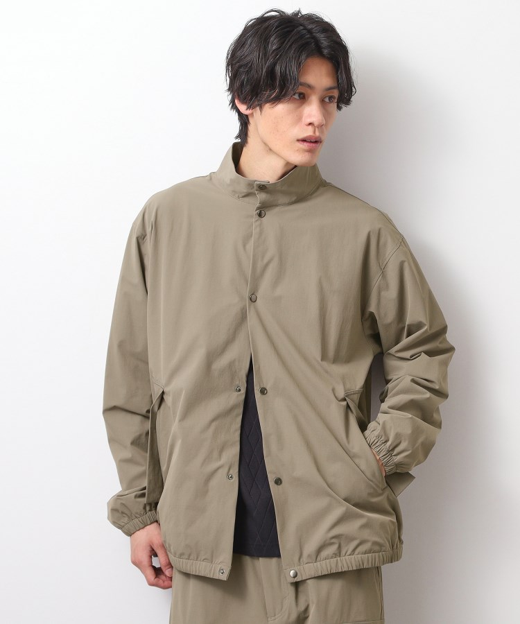 ザ ショップ ティーケー（メンズ）(THE SHOP TK(Men))のMFMMスタンドカラーブルゾン カーキ(027)