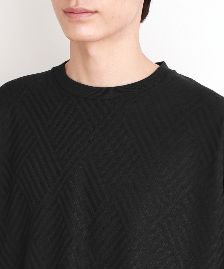 ザ ショップ ティーケー（メンズ）(THE SHOP TK(Men))のリンクスジャカード長袖Tシャツ ON／OFF兼用17