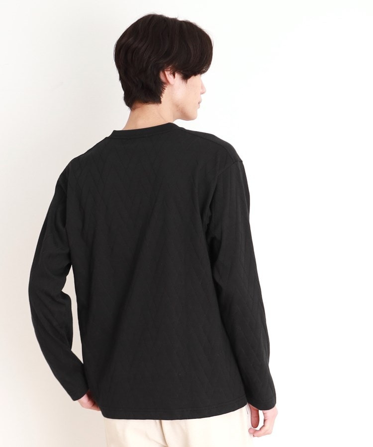 ザ ショップ ティーケー（メンズ）(THE SHOP TK(Men))のジオメトリックリンクス長袖Tシャツ ON／OFF兼用11
