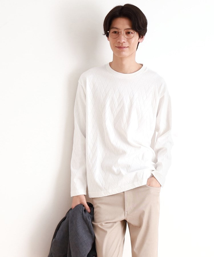 ジオメトリックリンクス長袖Tシャツ ON/OFF兼用(Tシャツ ジオメトリックリンクス長袖Tシャツ ON/OFF兼用(Tシャツ