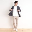 ザ ショップ ティーケー（メンズ）(THE SHOP TK(Men))のジオメトリックリンクス長袖Tシャツ ON／OFF兼用3