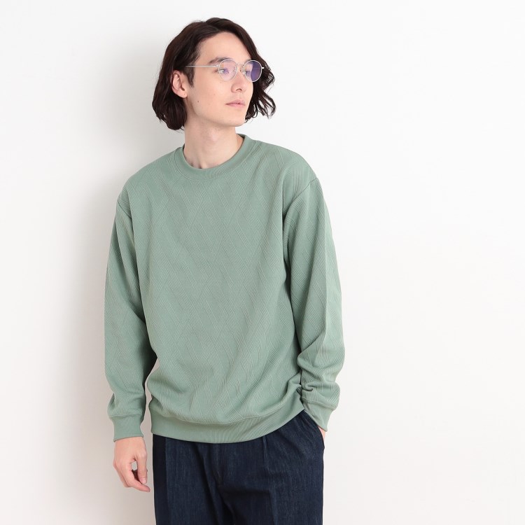 ザ ショップ ティーケー（メンズ）(THE SHOP TK(Men))のリンクススウェットプルオーバー スウェット・トレーナー
