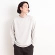 ザ ショップ ティーケー（メンズ）(THE SHOP TK(Men))のリンクススウェットプルオーバー ライトグレー(011)