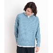 ザ ショップ ティーケー（メンズ）(THE SHOP TK(Men))のバスケット編みキーネックTシャツ17
