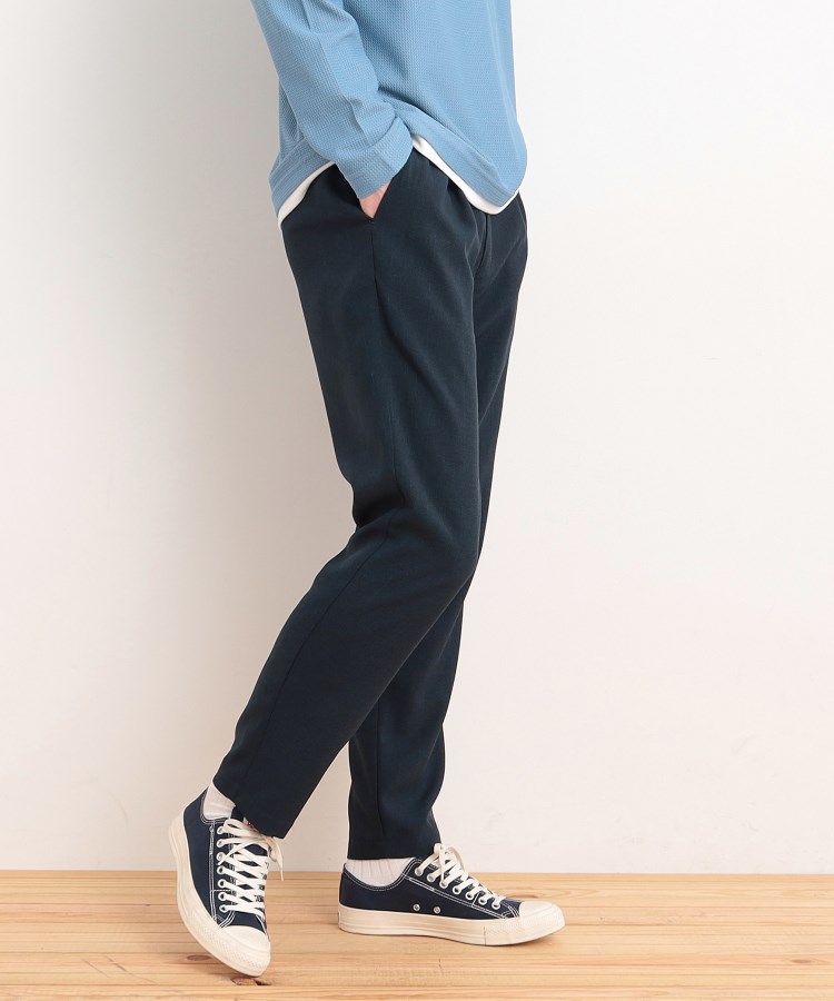 ザ ショップ ティーケー（メンズ）(THE SHOP TK(Men))のグレンチェックイージーテーパードパンツ5