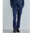 ザ ショップ ティーケー（メンズ）(THE SHOP TK(Men))のCARREMANスラックス セットアップ可 ブルー(293)