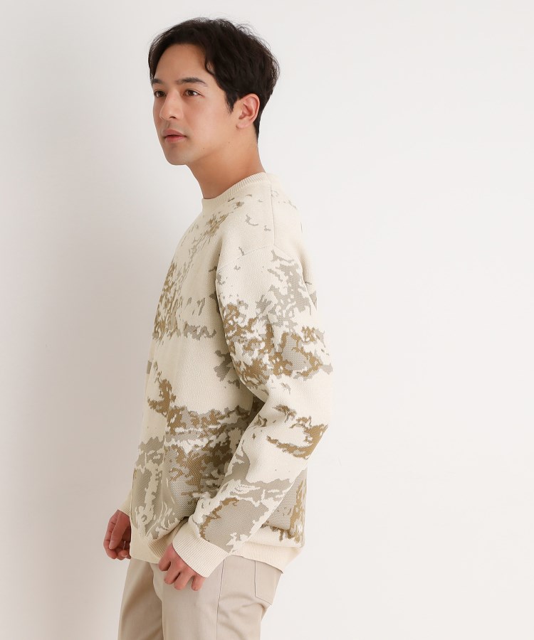 ザ ショップ ティーケー（メンズ）(THE SHOP TK(Men))のモールジャカードプルオーバー1