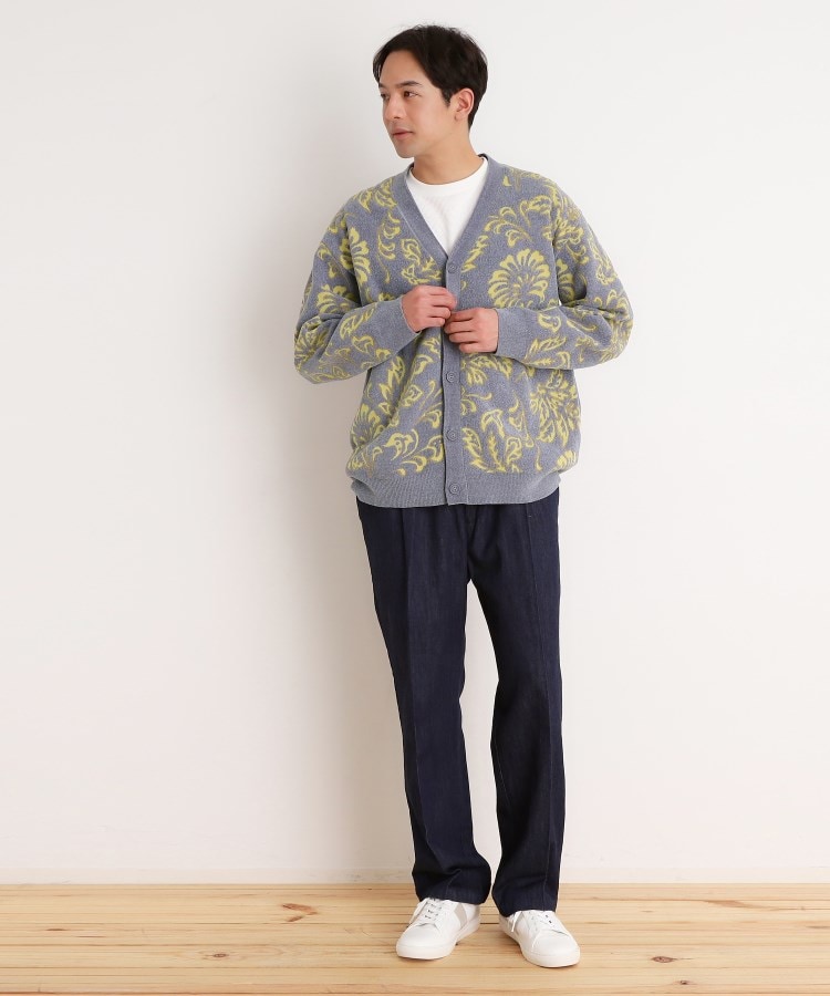 ザ ショップ ティーケー（メンズ）(THE SHOP TK(Men))のモールジャカードカーディガン3