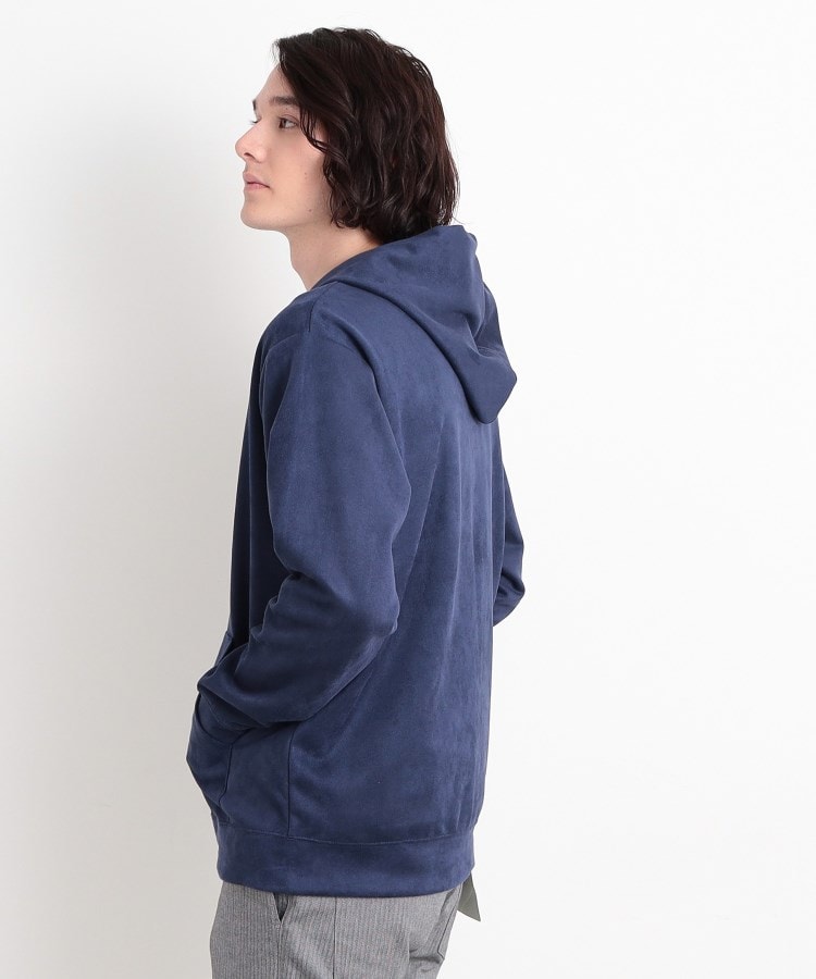 ザ ショップ ティーケー（メンズ）(THE SHOP TK(Men))のスウェードタッチダンボールジップパーカ18