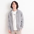 ザ ショップ ティーケー（メンズ）(THE SHOP TK(Men))のスウェードタッチダンボールジップパーカ ライトグレー(011)