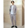 ザ ショップ ティーケー（メンズ）(THE SHOP TK(Men))のリネンライクシングルジャケット セットアップ可2