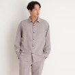 ザ ショップ ティーケー（メンズ）(THE SHOP TK(Men))のリネンライクレギュラーカラーシャツ セットアップ可 ライトベージュ(051)