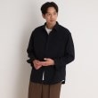 ザ ショップ ティーケー（メンズ）(THE SHOP TK(Men))のリネンライクレギュラーカラーシャツ セットアップ可 ネイビー(094)
