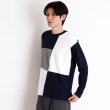 ザ ショップ ティーケー（メンズ）(THE SHOP TK(Men))のパネルブロッキング長袖Tシャツ13