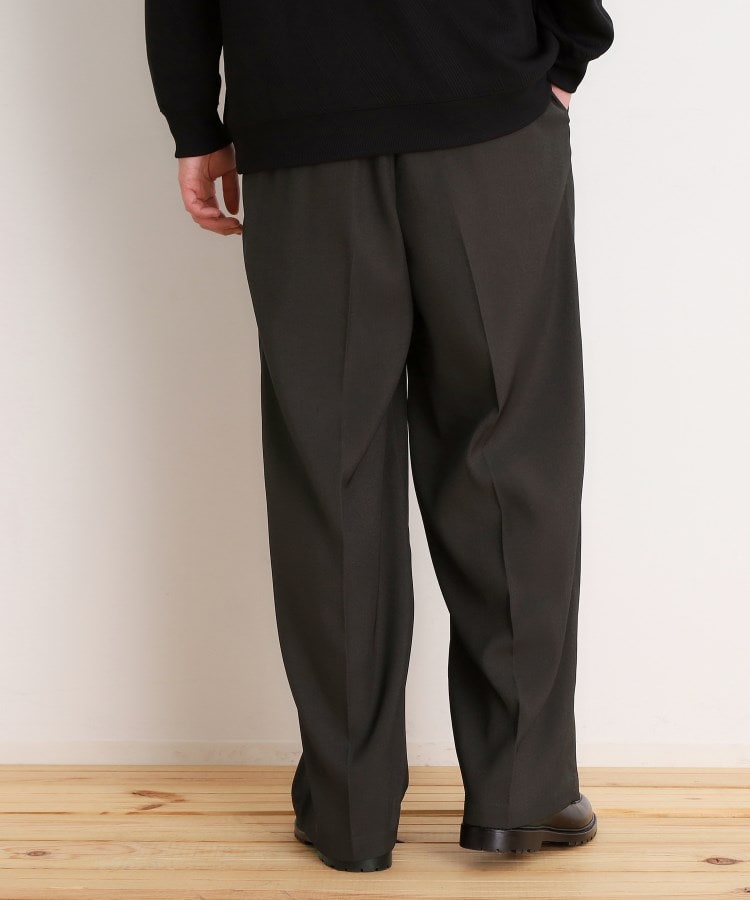 ザ ショップ ティーケー（メンズ）(THE SHOP TK(Men))のツイルワイドスラックス7