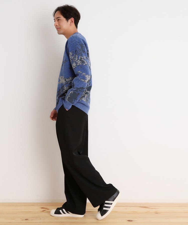 ザ ショップ ティーケー（メンズ）(THE SHOP TK(Men))のツイルワイドスラックス12