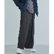 ザ ショップ ティーケー（メンズ）(THE SHOP TK(Men))のツイルワイドスラックス4