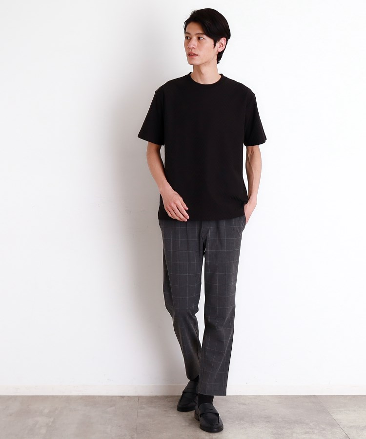ザ ショップ ティーケー（メンズ）(THE SHOP TK(Men))のリンクスジャカード半袖Ｔシャツ20