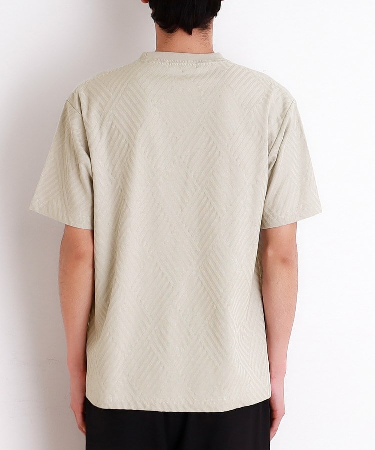 ザ ショップ ティーケー（メンズ）(THE SHOP TK(Men))のリンクスジャカード半袖Ｔシャツ28