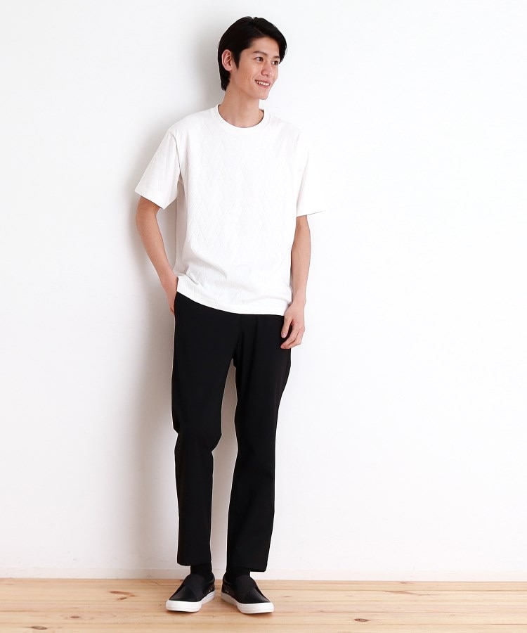ザ ショップ ティーケー（メンズ）(THE SHOP TK(Men))のジオメトリックリンクス半袖Ｔシャツ5